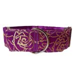 Collier martingale violet chic (brocart)