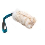 Jouet pour lévrier en peau de mouton – court – mélangé (petit)