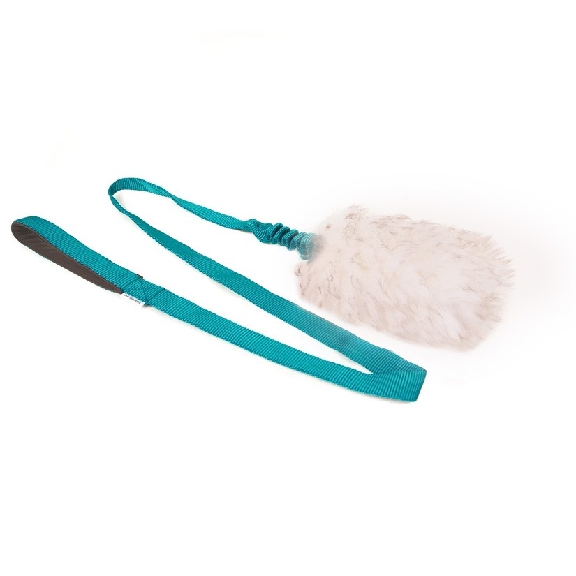 3creamsmallwhite Jouet pour lévrier en peau de mouton – blanc (petit) – Image 1