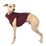 Gilet polaire bordeaux (court) – Image 2