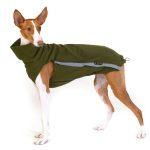 Gilet polaire vert foncé (avec fermetures éclair) – Image 4