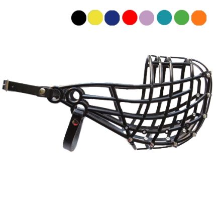 Muselière pour lévriers - taille 3 ouverte (plusieurs couleurs)