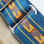 Collier martingale à motif lévrier bleu – Image 2