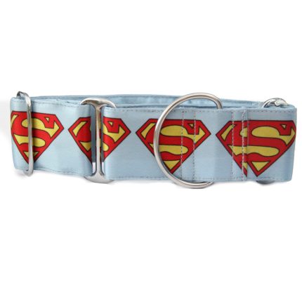 Collier martingale à motif superman