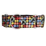 Collier martingale à motif pois Podenco