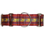 Collier martingale à motif lévrier rouge – Image 2