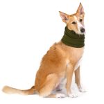 Snood polaire vert foncé – Image 2